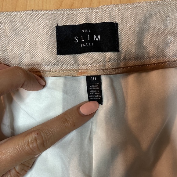 White House Black Market Flare Trouser Sz 10 - Picture 7 of 8